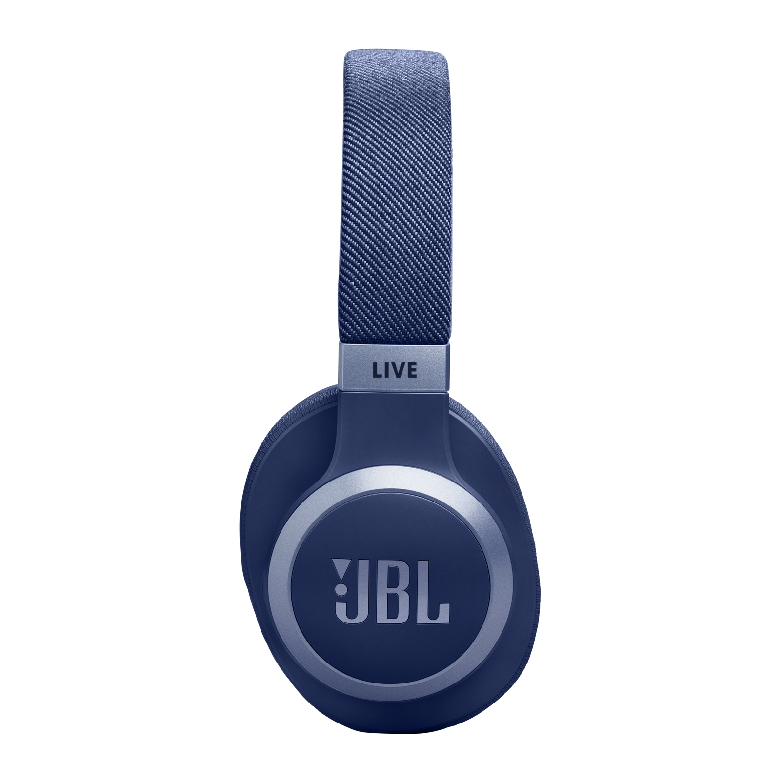 JBL Live 770NC - Blue - Wireless Over-Ear Headphones with True Adaptive Noise Cancelling - Right